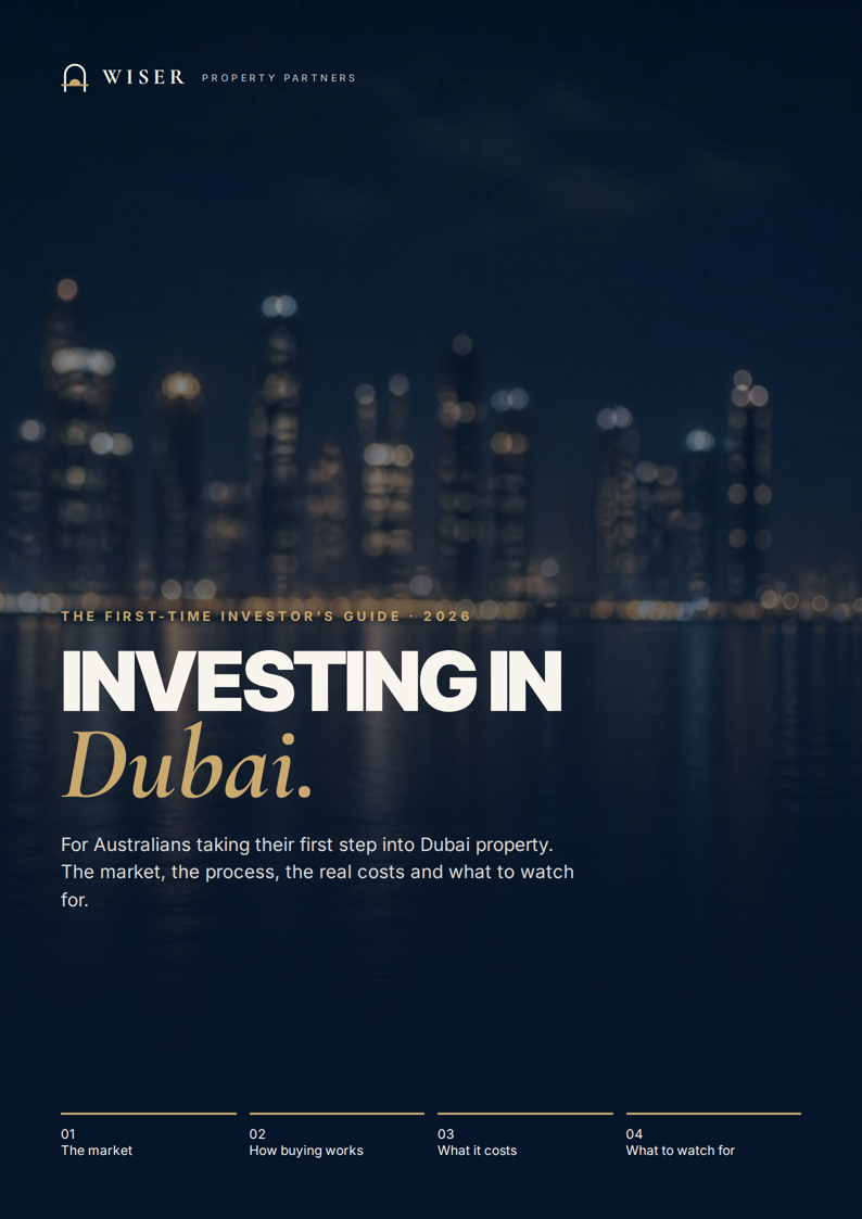 Cover of The first-time investor's guide to Dubai